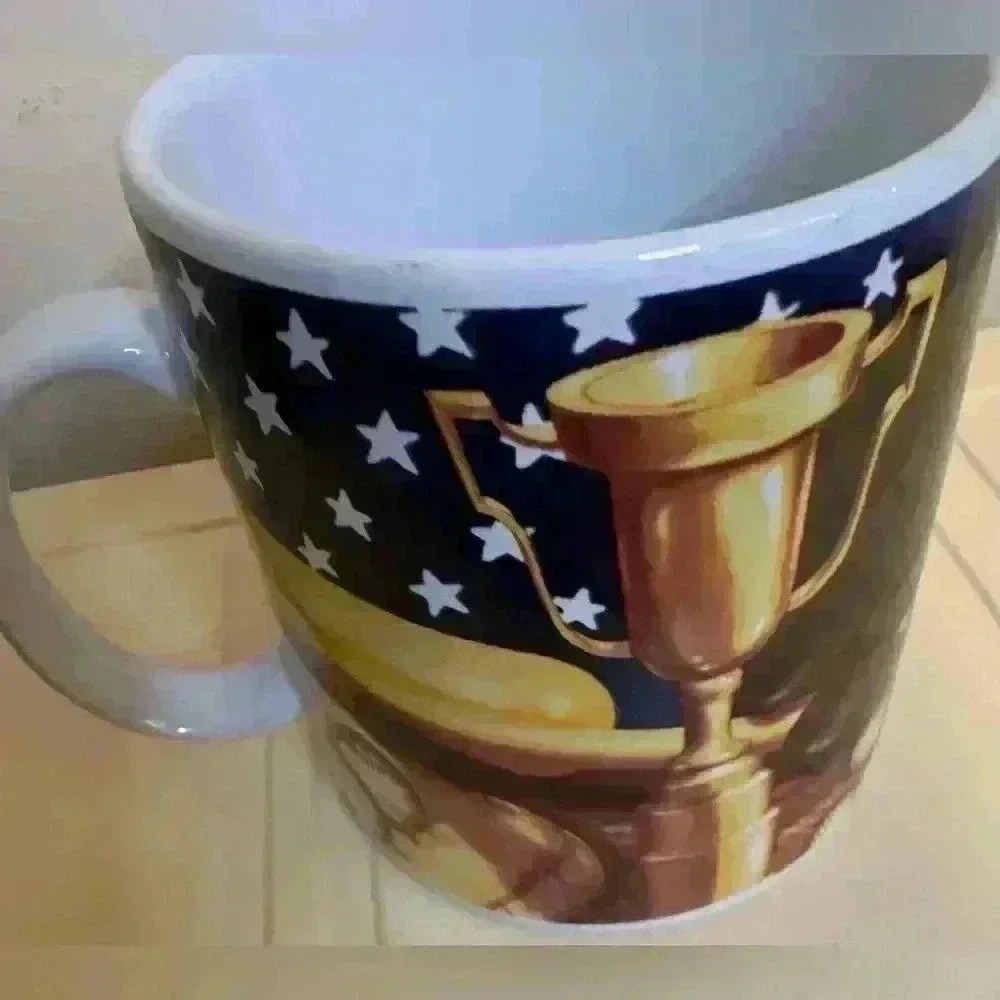 Russ Berri & Company Sports Themed Extra Large Coffee Cup